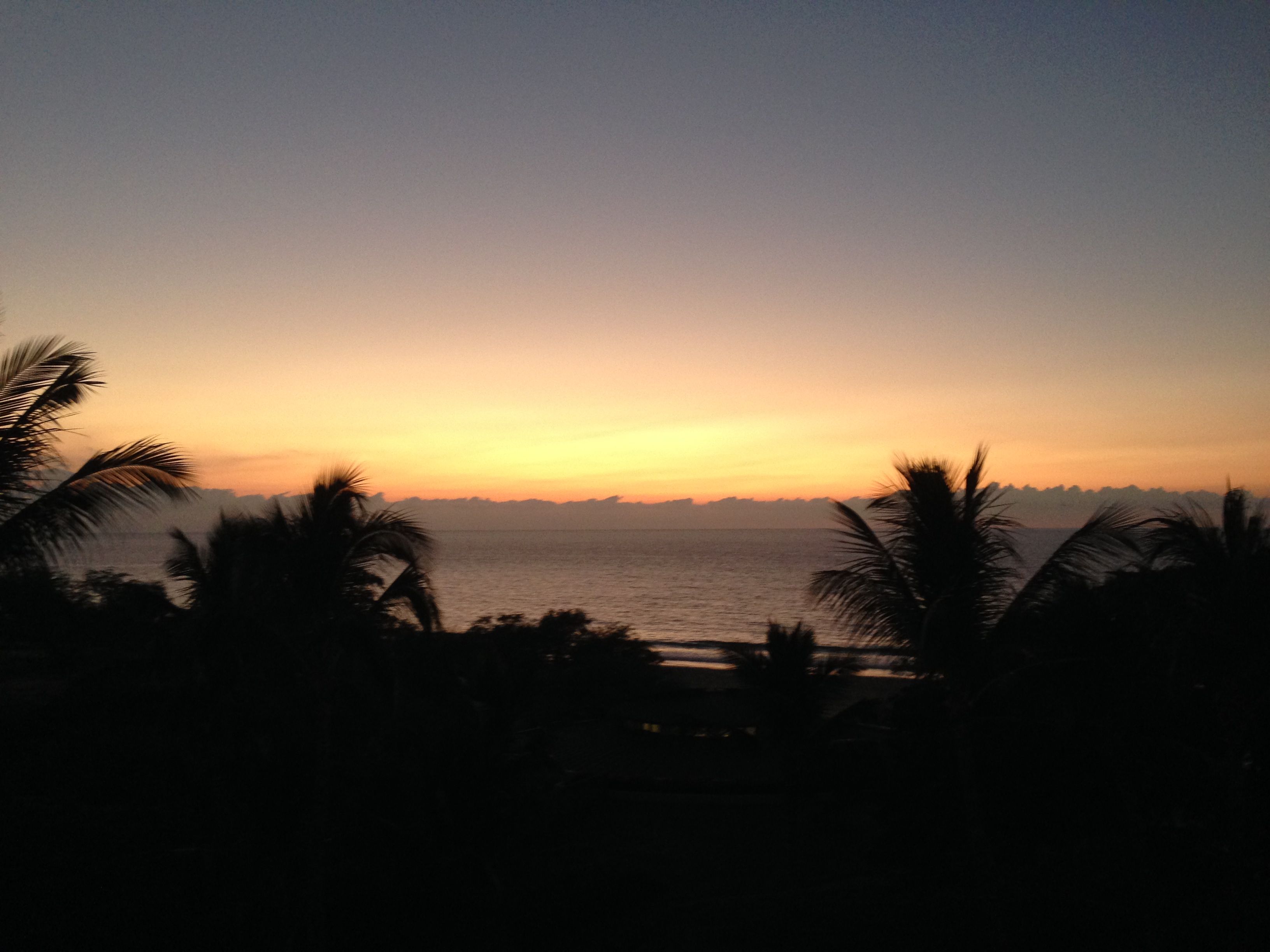 Breezeway sunset